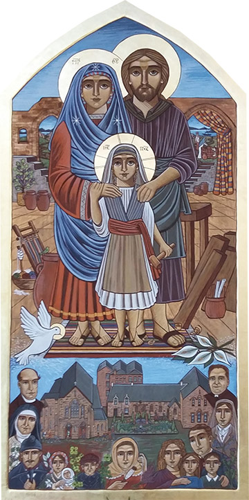 The Holy Family Icon